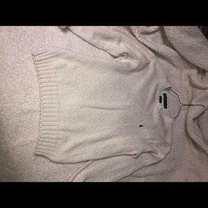 off white mens Ralph Lauren sweater